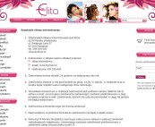 Elita - wyposażenie salonów fryzjerskich